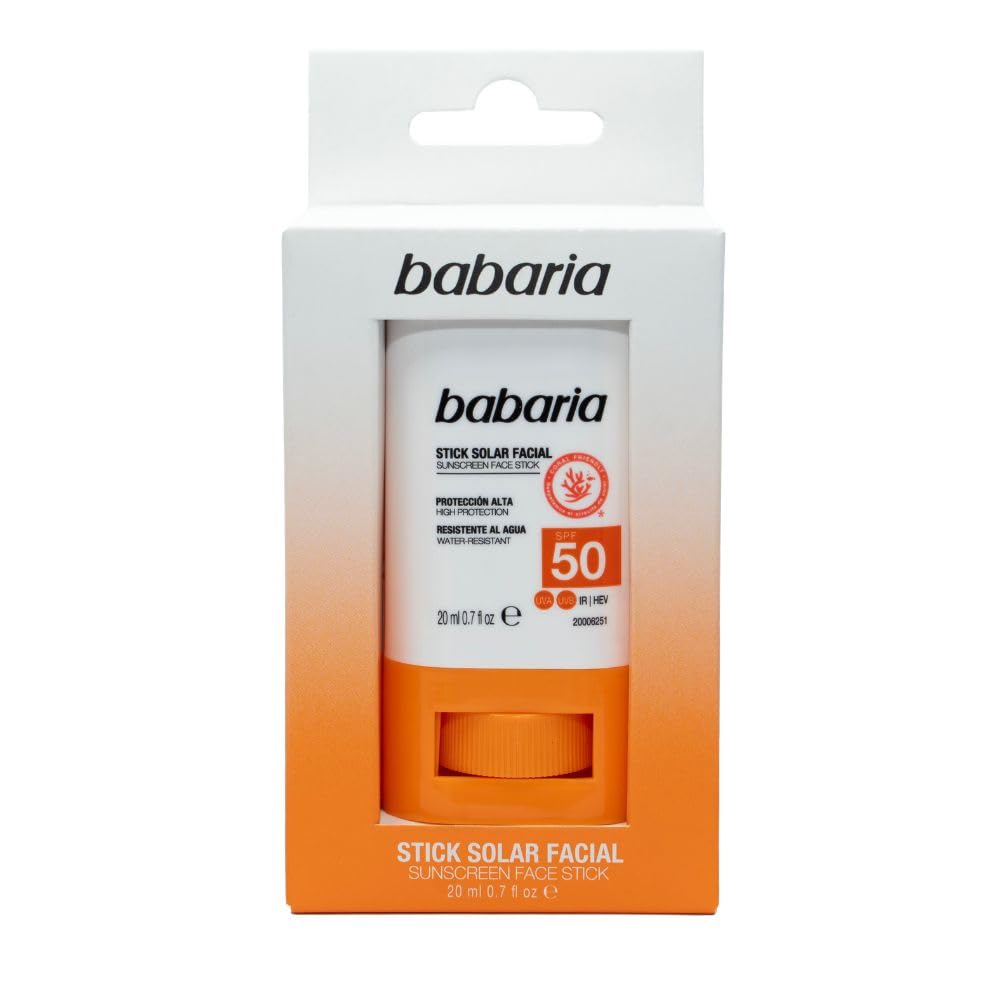 Babaria – nawilżający i słoneczny kij do twarzy SPF50 – 20 g