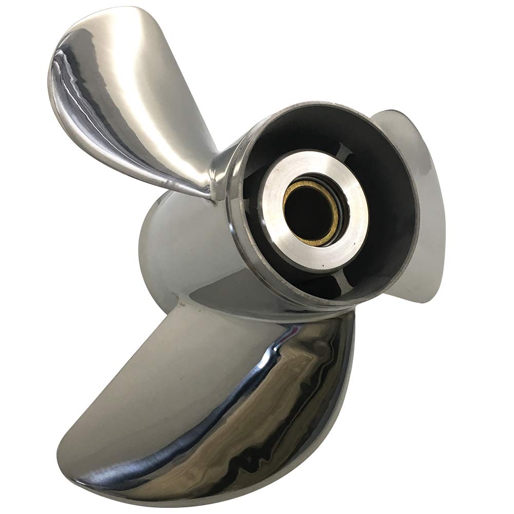60-140HP 13x19 in acciaio inossidabile Elica 15 denti SS Prop per TOHATSU motore fuoribordo