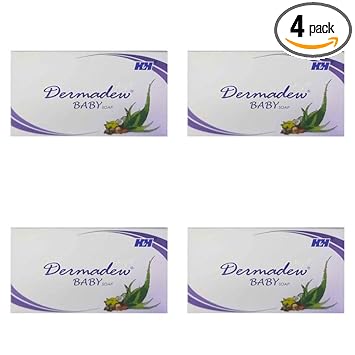 Hedge & Hedge Dermadew Baby Soap Pack Of 4(75 g)
