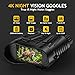 Night Vision Binoculars for Adults, 4K HD Night Vision Goggles with Video Recording, Gift for Men, Boys, Father's Day, Christmas for Outdoor Night Adventure, Wildlife Watching