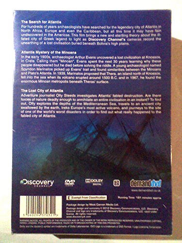 Discovery Channel Atlantis Triple Pack DVD trilogía documental arqueología 3