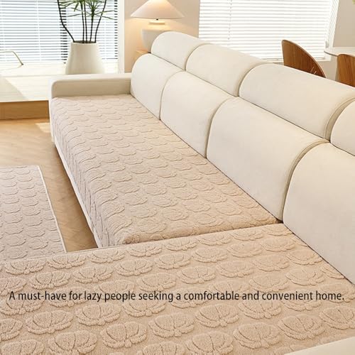 Housse de coussin pour canapé en forme de L marron citrouille sectionnel