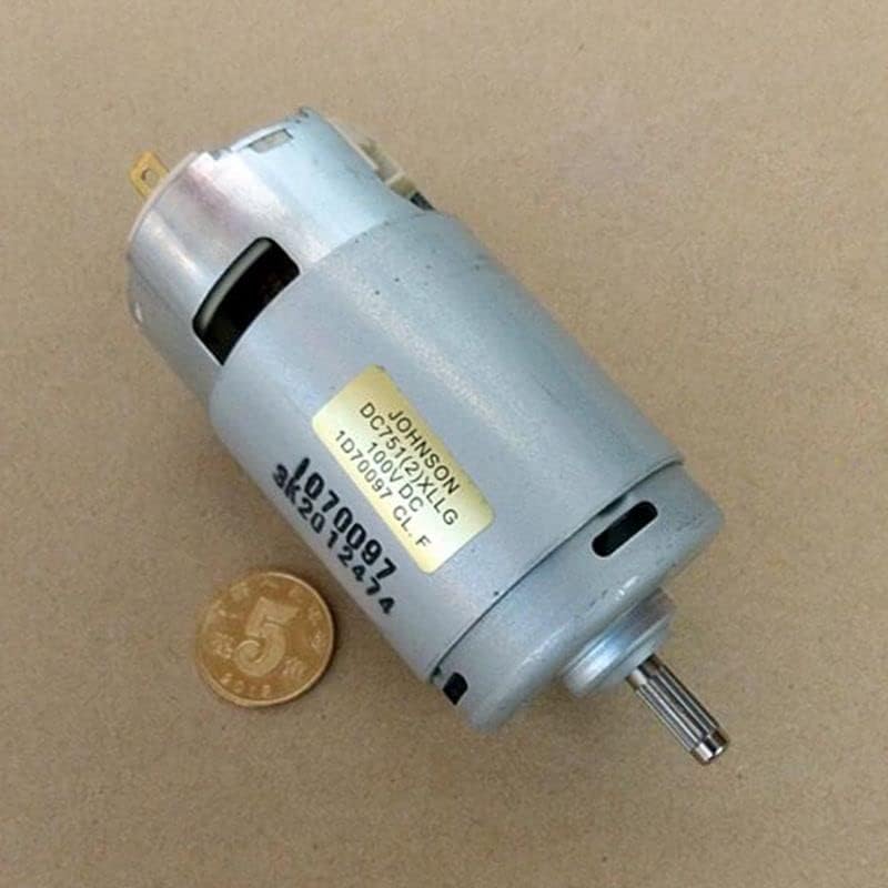 DC24V 36V 60V 120V 7512 Miniature Compensated Carbon Brush Permanent Magnet Motor Power Tools/DIY Accessories Motor