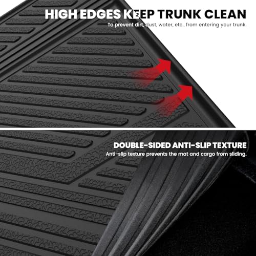 Image of LASFIT Trunk Mat Backrest Mat for Chevy Traverse 2018-2023 /Limited 2024