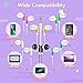 YFSFQS Kids Bulk Earbuds Headphones 50 Pack Multi Colored Wholesale Wired Earphones Perfect for School Classroom Libraries Students Individually Bagged (6 Color)