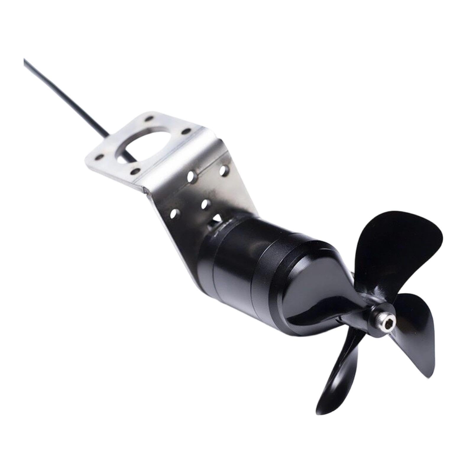 Underwater Thruster Propulsore Modello Barca RC Motore Brushless Forte Potenza Sierrobusto Struttura Anticorrosione Adatto a Modellismo Navale, Propulsore Inverso