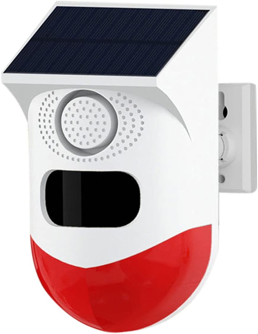 Motion Detector Alarm, Outdoor Motion Sensor Alarm Solar Outdoor Infrared Alarm Motion Sensor Alarm Tuya Solar Infrared Motion Sensor Detector Home Security Alert System