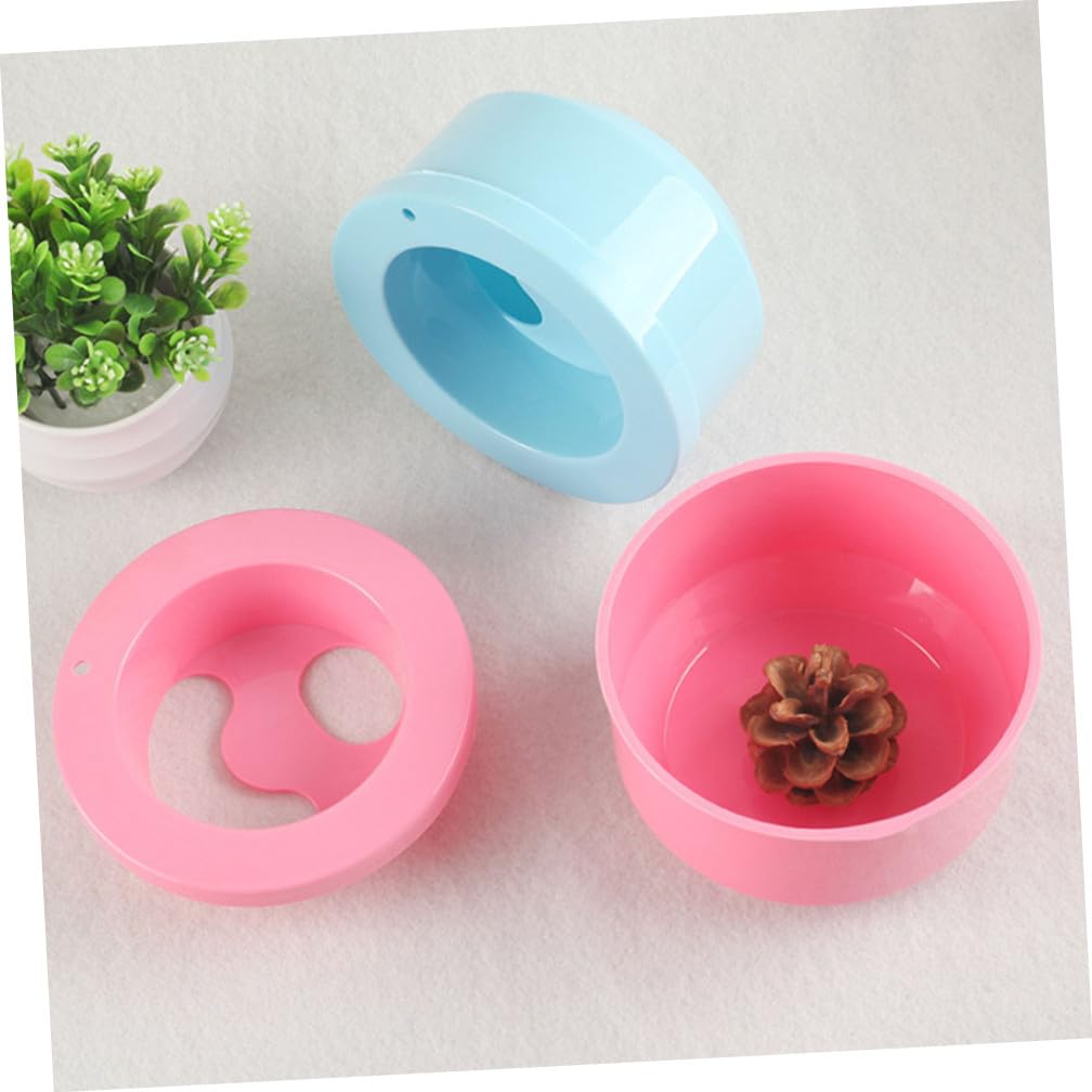 Ciotole per Ammollo delle Mani e Unghie 4 Pezzi Set per Manicure Professionale Nail Art da Salone Cura Unghie Uso Domestico Design Pratico e Superficie Semplice Colore Casuale