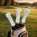 ELEQIN Just a Girl Love, Golf Club Head Covers, Fairway 3/5 Wood Golf Head Covers, Funny Wrap Sleeve Waterproof Leather Headcovers, Outdoor Sports Accessories, Gift for Women Men Father Mother Boss