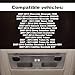 Interior Overhead Console Dome Light Cover Clear Lens Overhead Console Reading lamp 15911049 Compatible with 2007-2013 Chevy Silverado GMC Sierra Yukon Tahoe Cadillac Escalade Suburban Avalanche