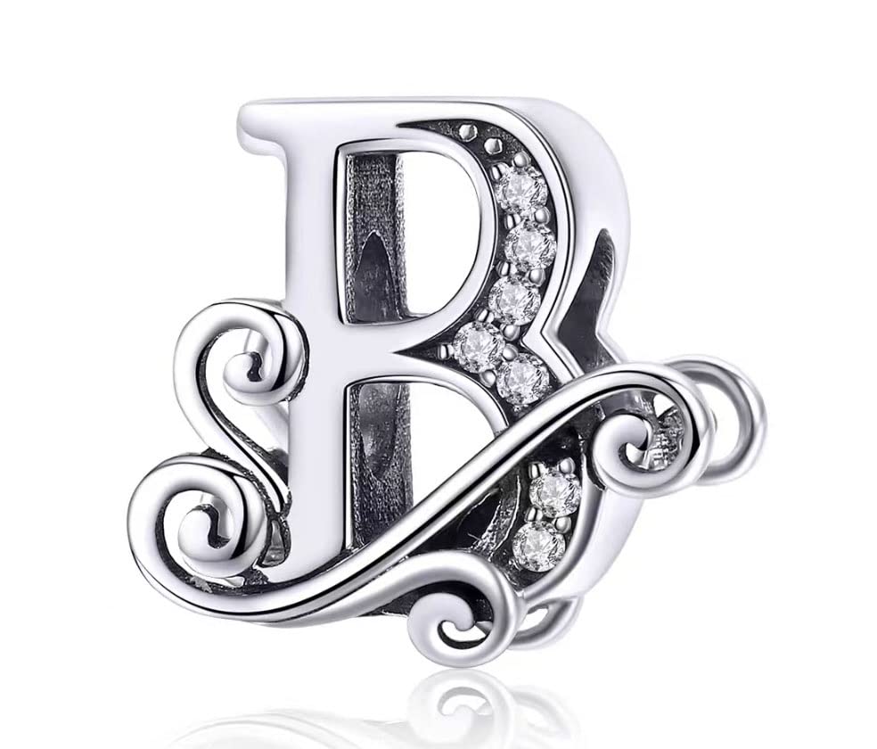 Perles en argent 925 pour bracelets et colliers de femmes