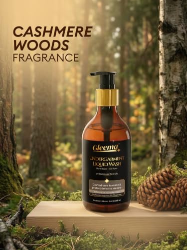 Image of Undergarment Liquid Wash | pH Balanced Formulation | Cashmere Woods Fragrance | Made for Delicate Fabric like Lingerie, Remove Menstrual Stains, Sweat & Body Odor | Bio Wash | 300 ml