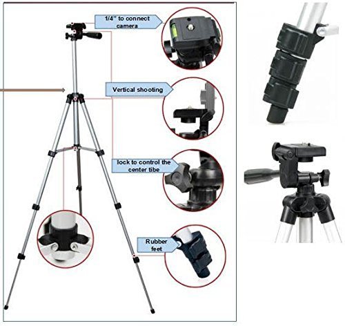 Trépied Professionnel Elite Series 75″ Avec Rotule – Pour Fujifilm Finepix Et Autres – Neuf