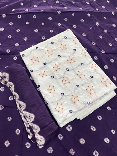 Buy MADHURI CREATION Women's Embroidery with Mirror work Cotton