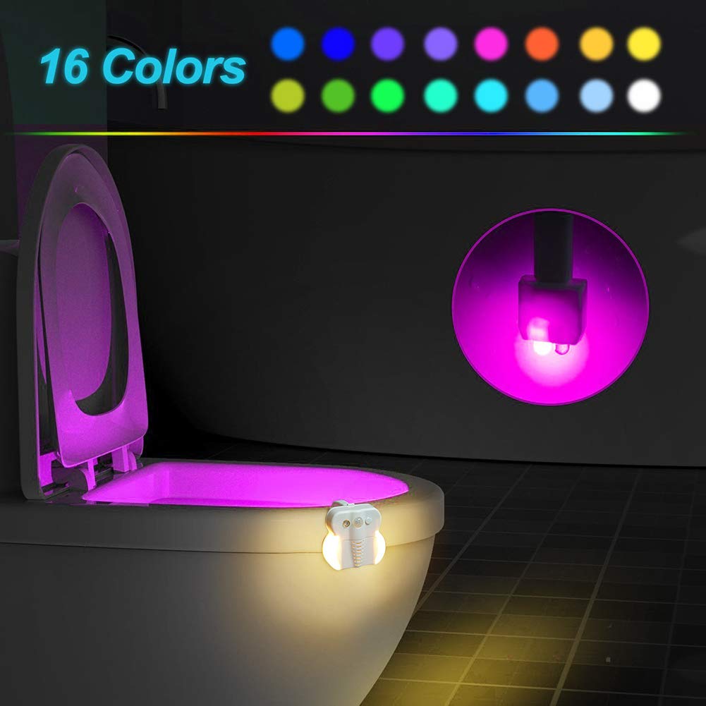 Buy QLIGHA UV Sanitizer LED Toilet Light with 16 Colors Changes