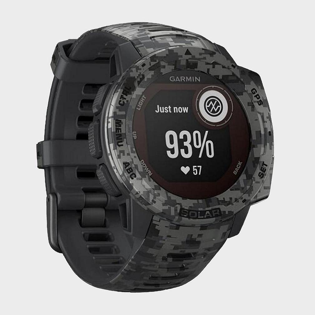 Garmin Instinct Solar GPS Smartwatch Graphite Moro