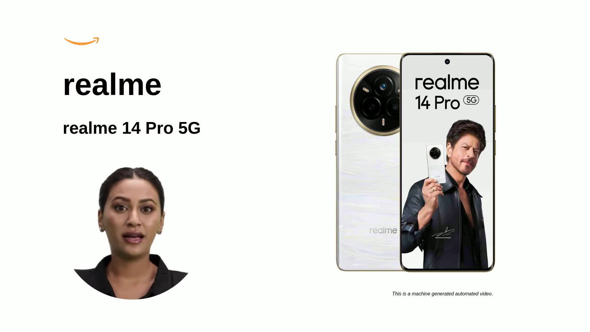realme 14 Pro 5G (Pearl White, 8GB RAM, 256GB Storage