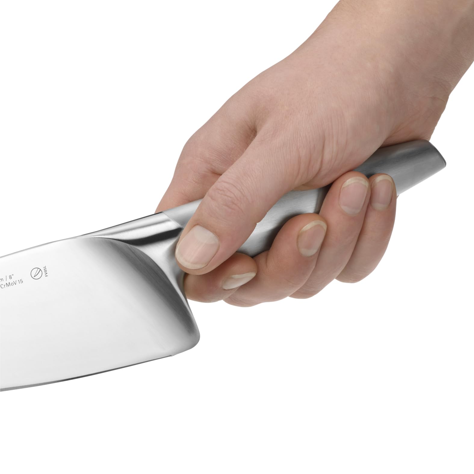 WMF Chef's Edition set de couteaux 3 pièces, Made in Germany, 3 couteaux forgés, couteaux de cuisine, couteaux de chef, couteaux à viande, couteaux d'office, coupe performante, lame spéciale en acier