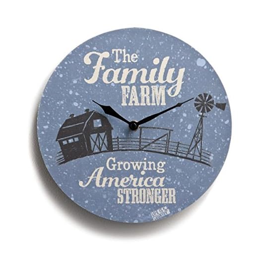 Big Sky Carvers Family Farm Clock