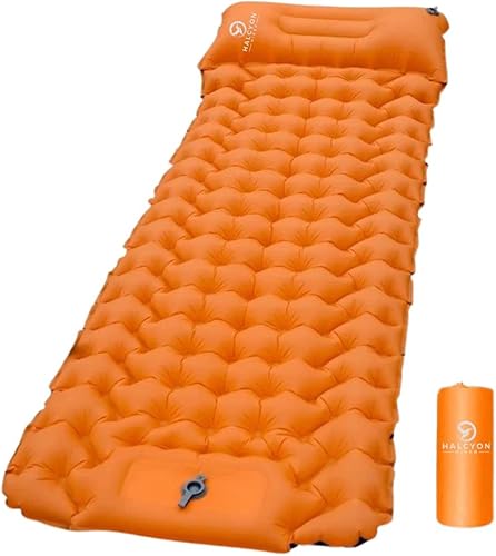 Halcyon Hiker - Colchoneta para dormir R 5, fácil de inflar