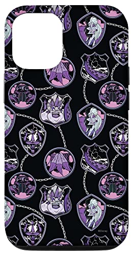 Coque Cruella et Ursula pour iPhone 12 et 12 Pro avec chaîne Disney Villains