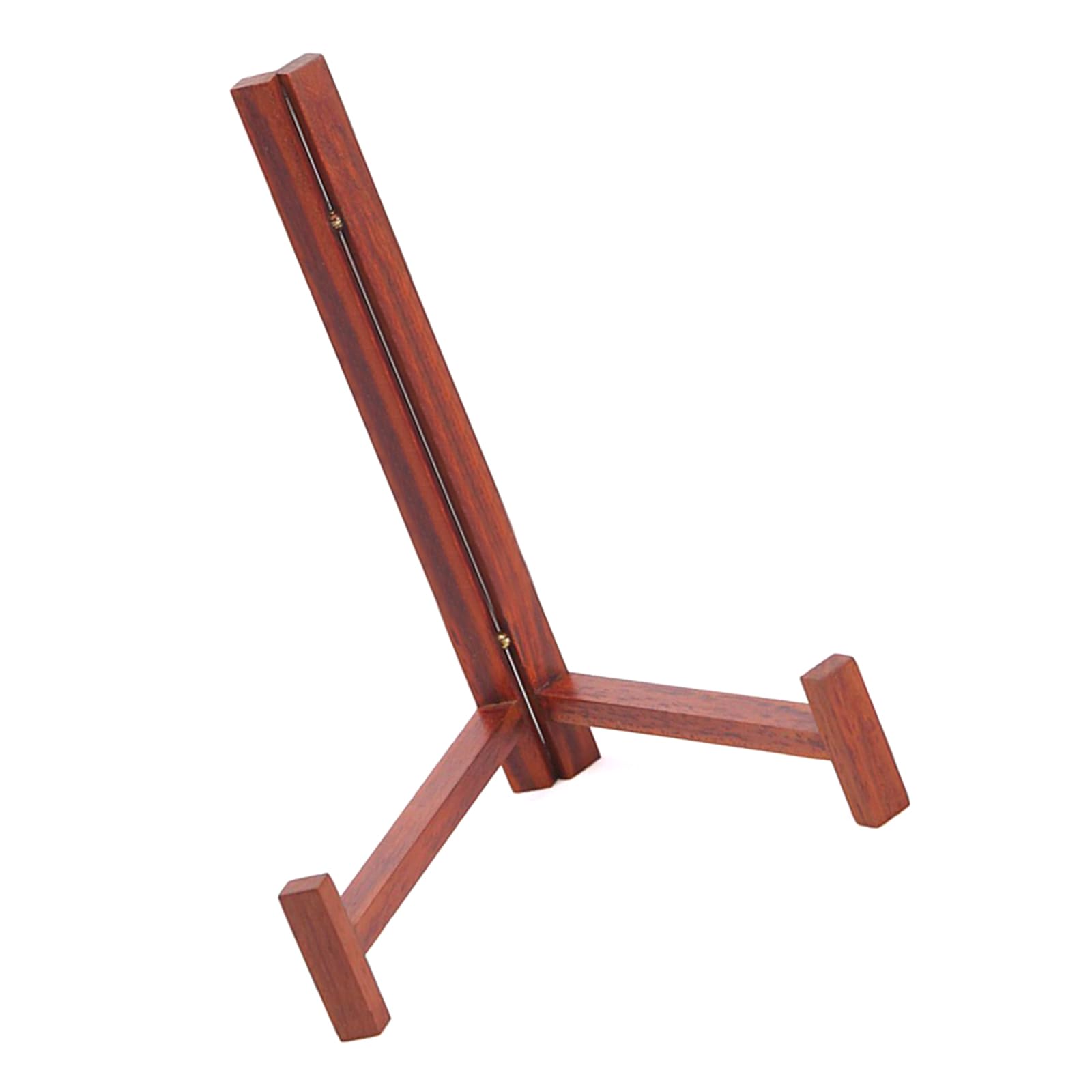 Wood Plates Holder Stand for Artwork Photos and Ceramic Plate Pictures Frame Display Storage Rack Desktop Decors Plate Stand