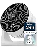 Pro Breeze AirFlo Mini Turbo Desk Fan - Whisper Quiet & Ultra Powerful Small Table Fan, 3 Speed Settings, 90° Variable Tilt, Compact Personal Fan for Bedroom, Office & Home, and Instant Cooling