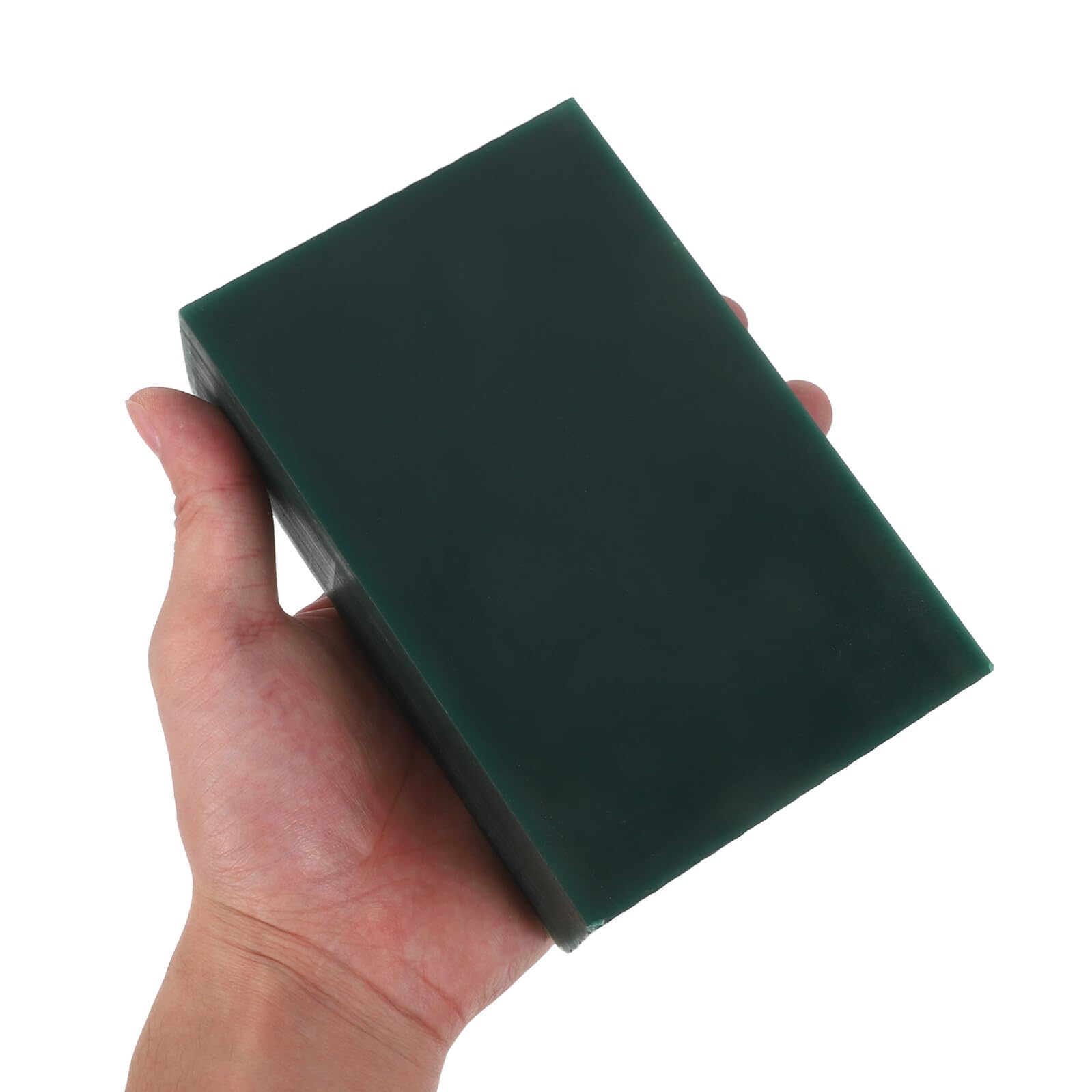 PACKOVE Bloque de Cera para Moldear Joyas Verde, Cera para Fundición y Tallado Artesanal, Herramienta para Esculpir Joyería, Material Resistente a Altas Temperaturas, 1 Pieza