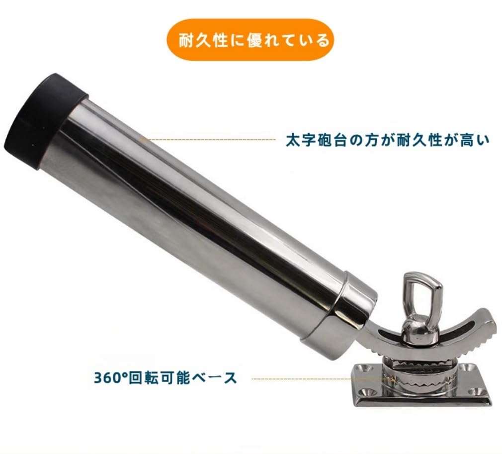 Amazon | chengshuang 釣竿ホルダー ロッドホルダー 船 ロッド