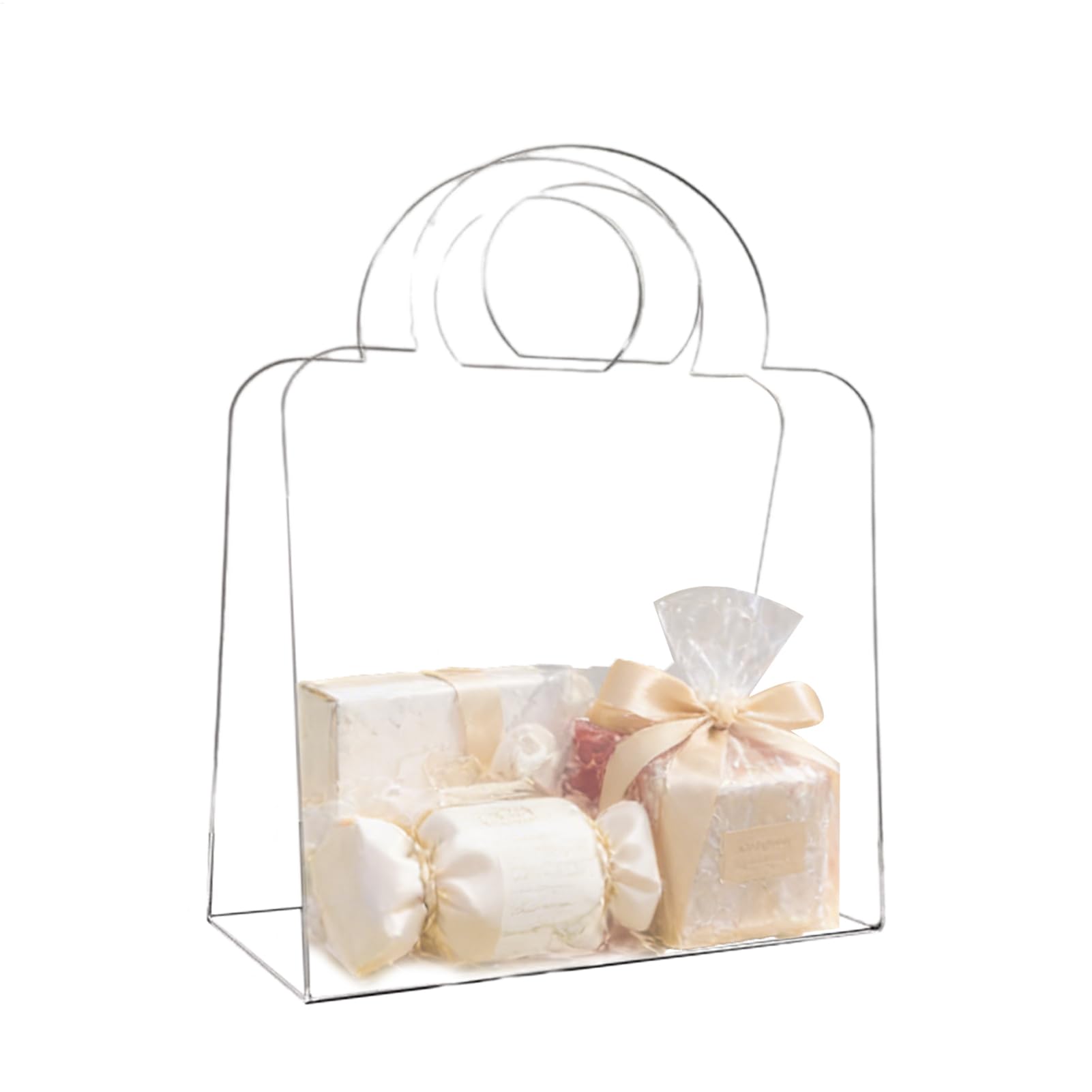 Bolsas de con asas pequeño almacenaje para transparente en eventos 8