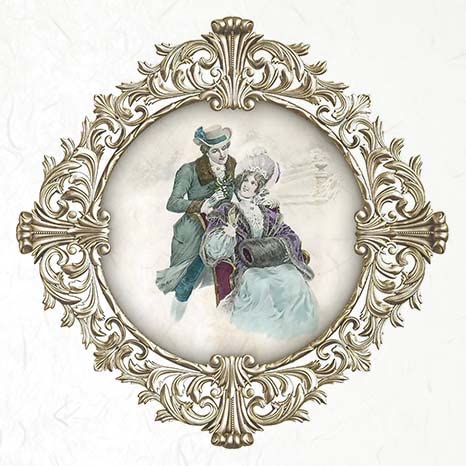 ITD Collection Papier de riz, RSM061, 14,8 x 14,8