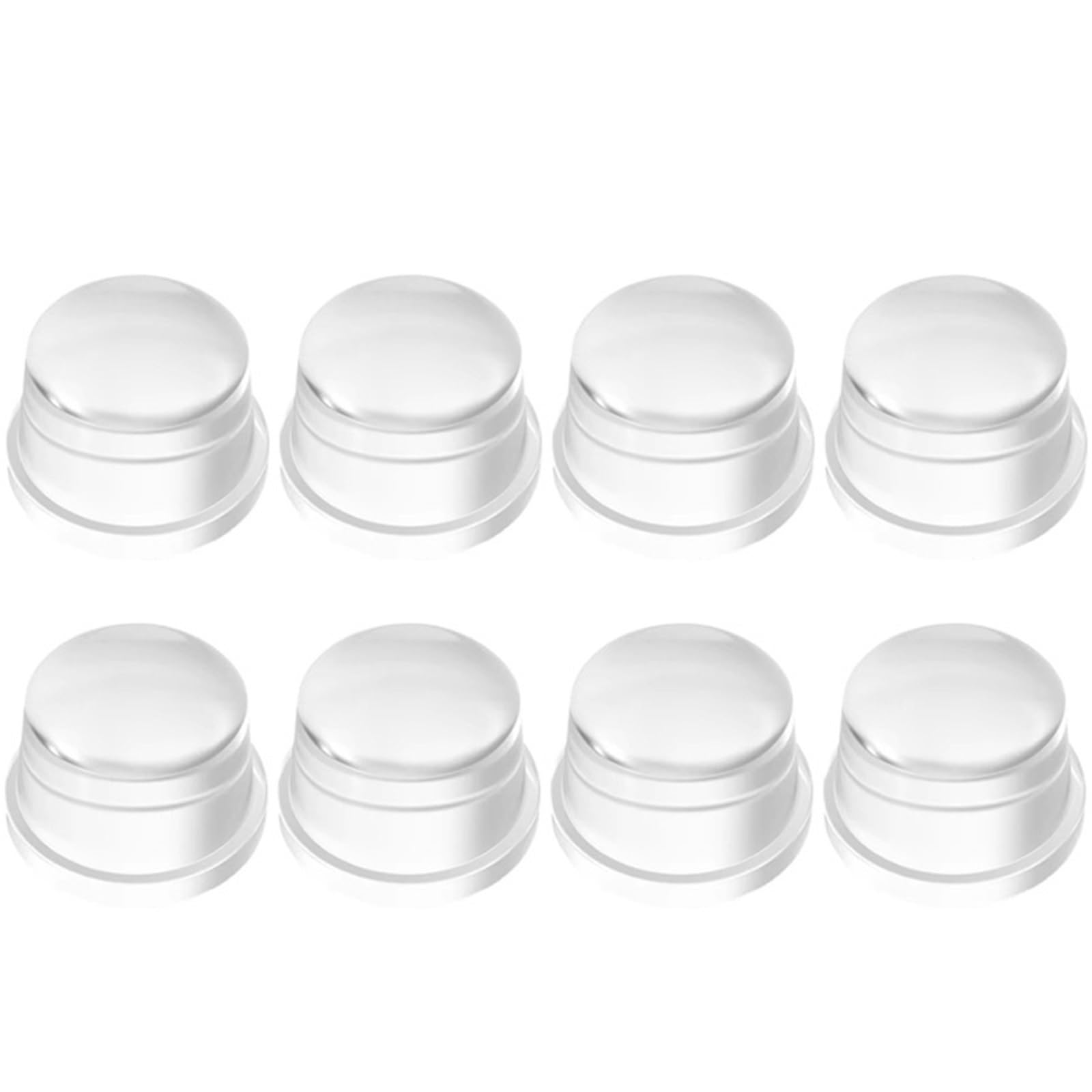 Iopklytf 8Pcs Door Stopper Transparent Self Adhesive Door Stopper