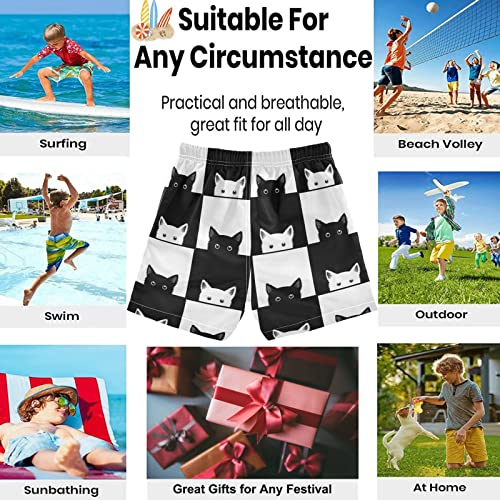 visesunny Boys Surfing Board Shorts Quick Dry Boys Swim Shorts Toddlers Swimming Trunks Bathing Suit Size from 2T to 14/162