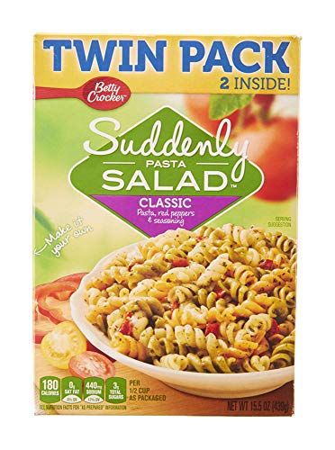 Betty Crocker Dry Meals Suddenly Salad Classic Twin Pack, 15.5 Ounce