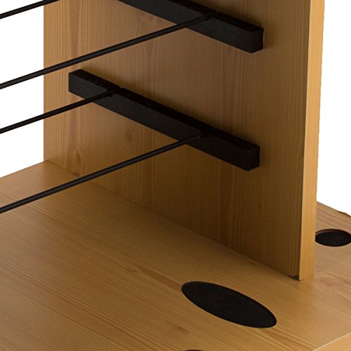 image for Rush Creek Creations 14 Fishing Rod Rack with 4 Utility Box Storage Ca