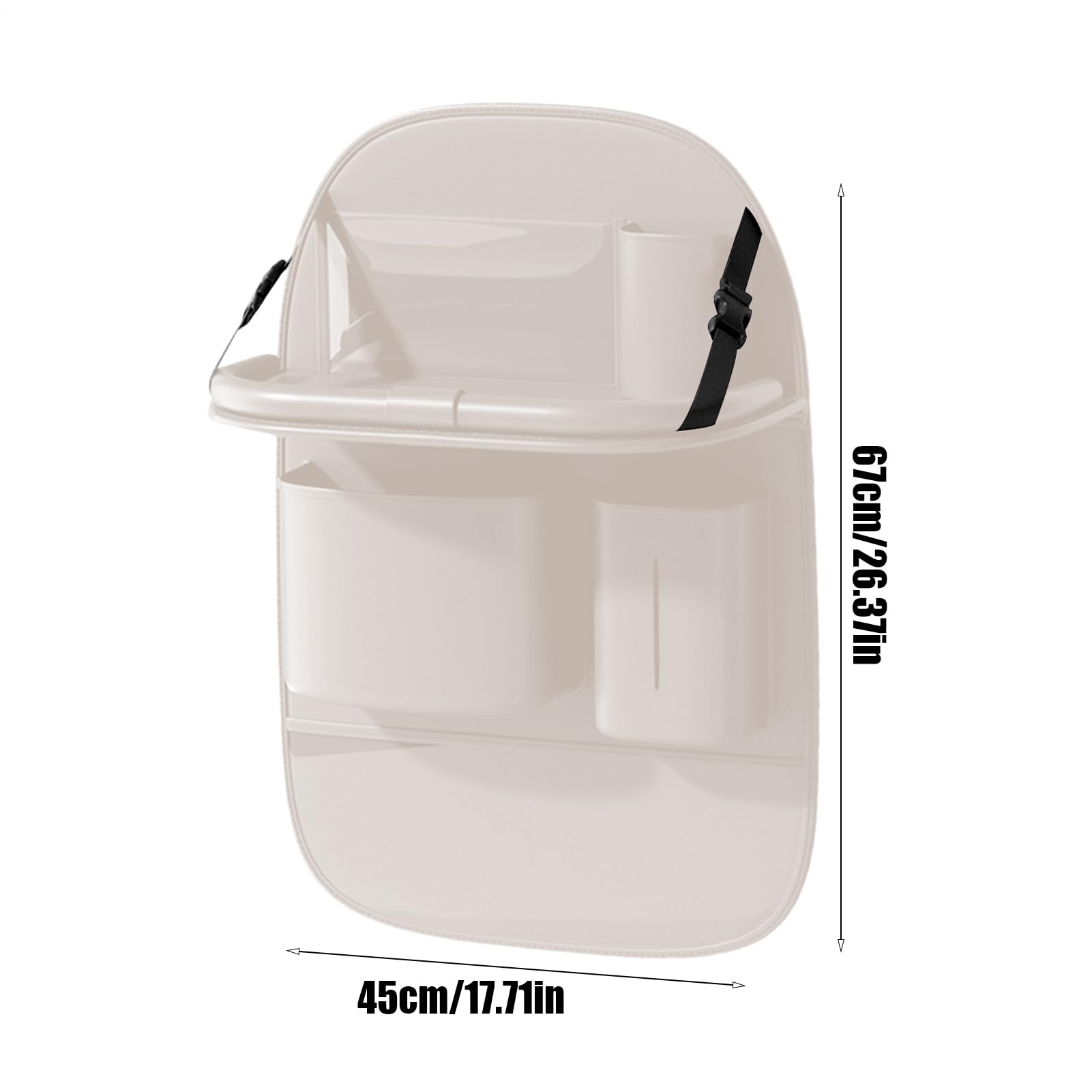 Organizzatore per Sedile Posteriore Auto Portafazzoletti in Pelle PU per | Organizzatore Multifunzionale Per Schienale Auto per Furgone Camion SUV Veicolo Bambini Viaggio Strada