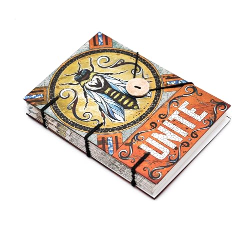 Image of Recycled Paper Journal | Handmade 5x7 inches Diary | Eco-Friendly & Sustainable Gift