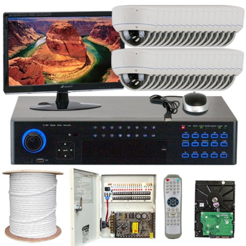 GW Security Inc 32CHE7 32 Channel H.264 960H Realtime DVR with Color SONY