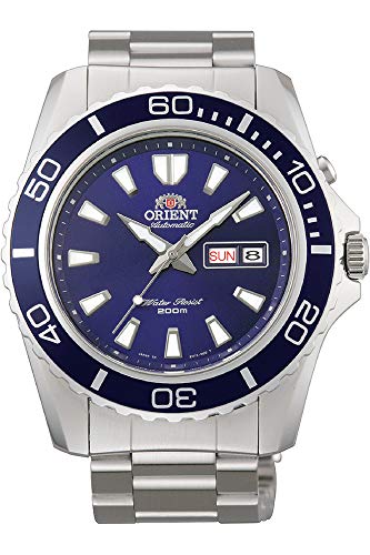Preisvergleich Produktbild Orient Herren Analog Automatik Uhr mit Edelstahl Armband FEM75002D6