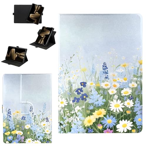 Funda Compatible para Sony Reader PRS T3 6.0 Pulgadas eReader Funda Tablet Case Cover [Función de rotación de 360 Grados][Protección Reforzada de los Bordes contra caídas] DDFH