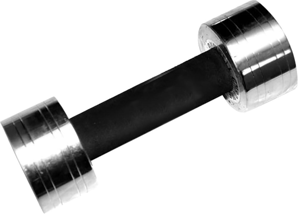 Active Fitness Fixed Steel Dumbells 5 Kg X 2 (Black)