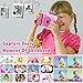 Kids Camera Instant Print, Christmas Birthday Gifts for Girls Boys, Children Digital Camera with Mirco SD Card, 1080P Video Toddler Print Camera, Portable Kids Toys for Girls Age 3-12 Pink