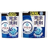 アリエール 洗濯洗剤 ジェルボール プロ まるごと洗浄消臭 清潔でさわやかな香り 詰め替え 131個