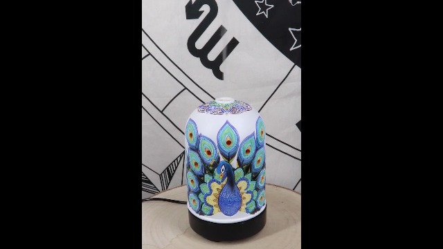 Difusor aromático eléctrico Ebros Gift diseño Pavo Real miniatura 7