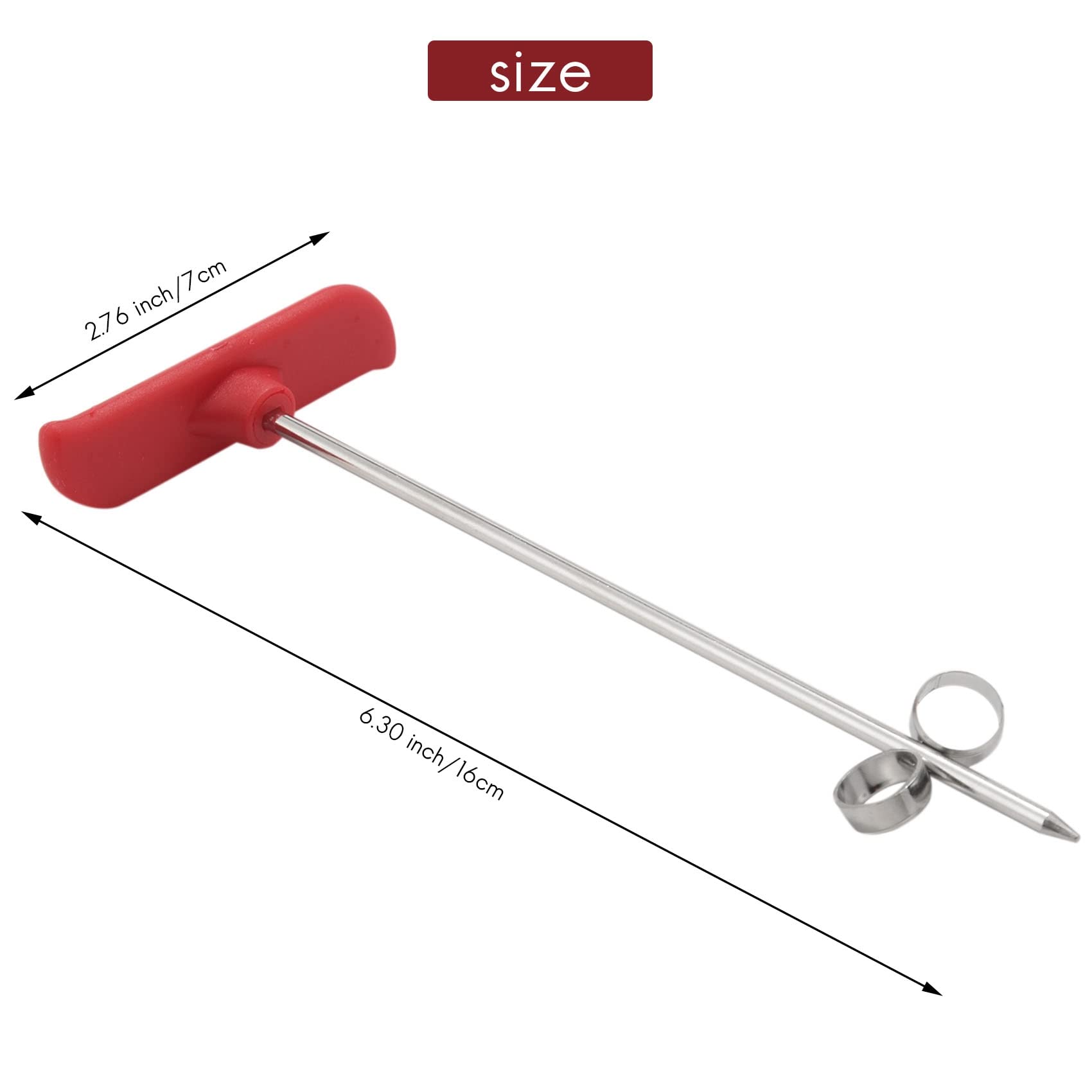 Kqcibz New Vegetable Fruit Spiral Twist Knife Stainless Steel Manual Spiral Carving Cutter Kitchen Tray Decoration Vegetable Knife Spiral Carving Tool Red