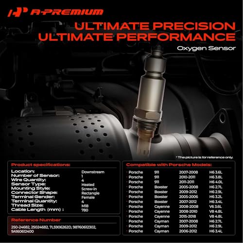 Sensor de oxígeno A-Premium para Porsche y más miniatura 2