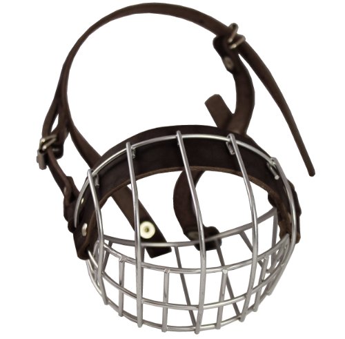 Metal Wire Basket Dog Muzzle Boxer, Bulldog Female. Circumference 13