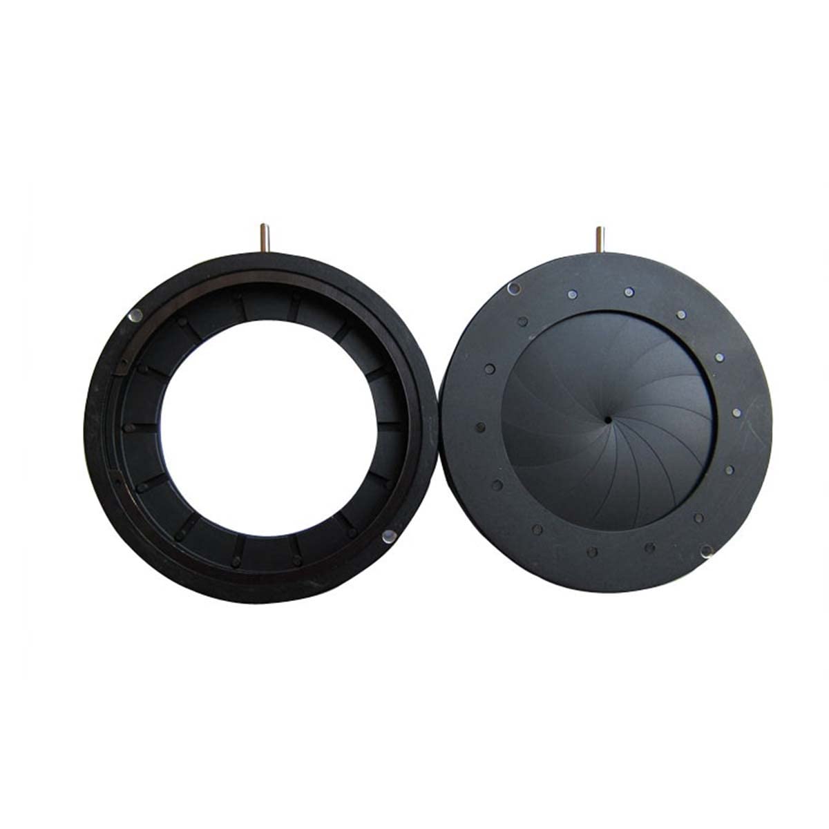 ZTBH Kit de Accesorios para microscopios 1.5-3 6mm Condensador de Apertura de diafragma óptico Zoom, microscopio de cámara Digital Portaobjetos de microscopio