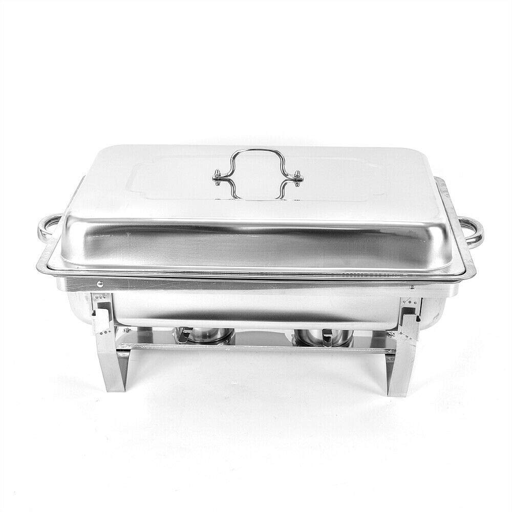 Scaldavivande da buffet in acciaio inox, scaldavivande in acciaio inox, contenitore per il buffet e il cibo