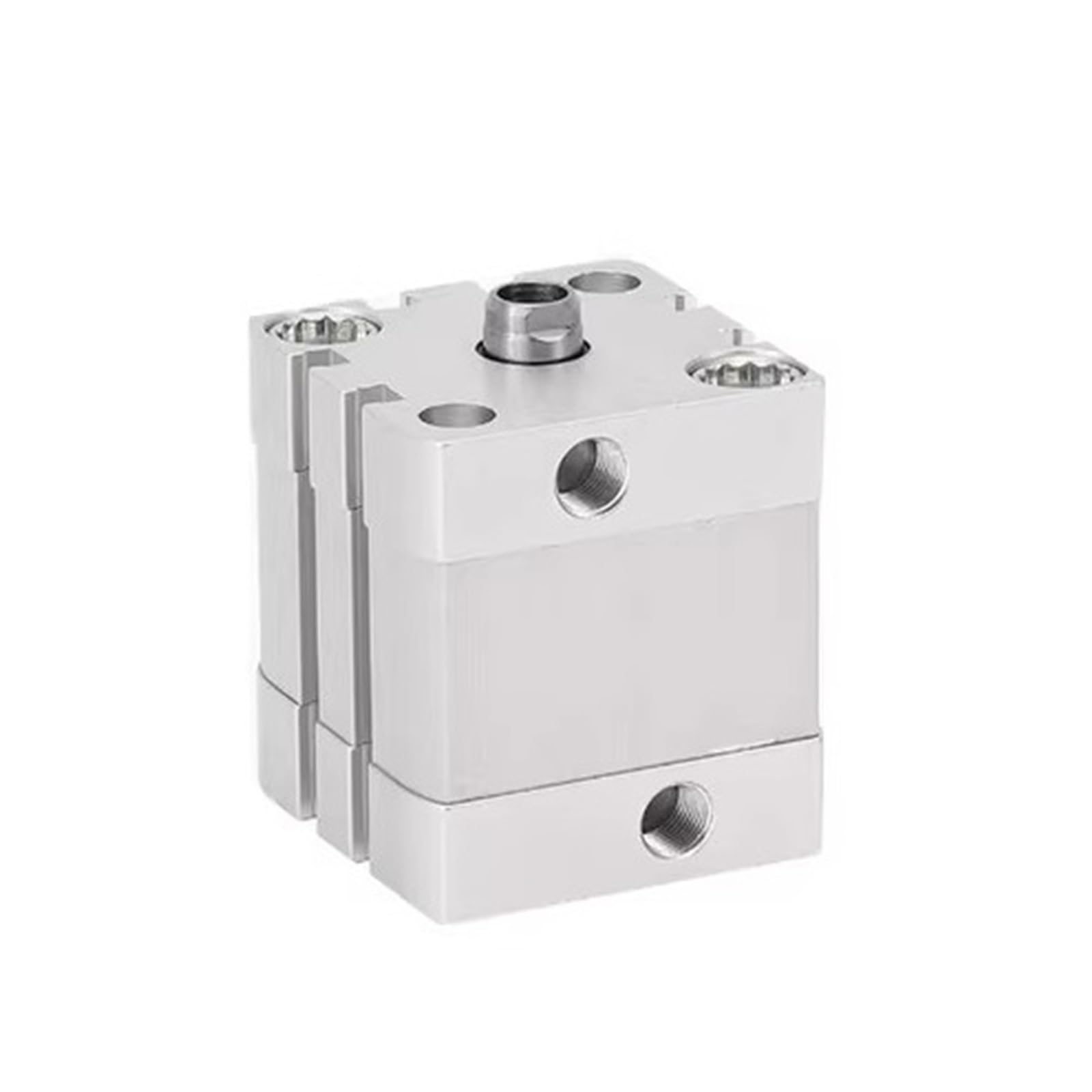 ADN100 Doppeltwirkender Pneumatikzylinder, 100 mm Bohrung, 0,7 MPa, Aluminium | Kompakter quadratischer Pneumatikzylinder mit Magnetkolben, doppelt wirkend, 100 mm Bohrung